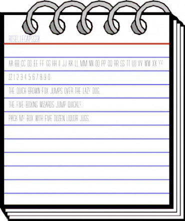 RoselleCapsSSK Regular animated font preview RoselleCapsSSK Regular animated font preview