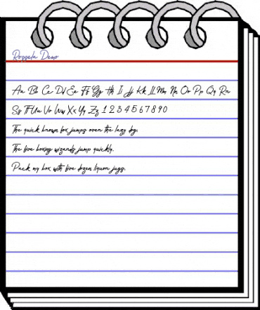 Rossela-Demo Demo animated font preview Rossela-Demo Demo animated font preview