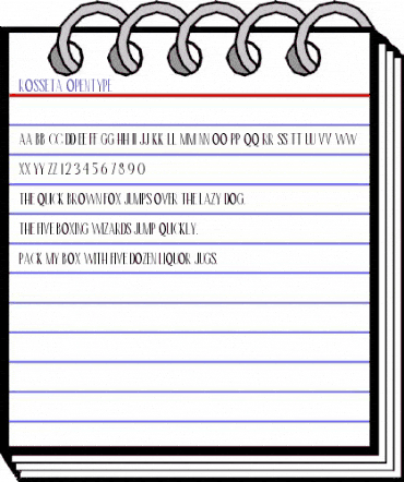 Rosseta Regular animated font preview Rosseta Regular animated font preview