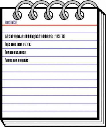 RoswellSCTwoITC TT Regular animated font preview RoswellSCTwoITC TT Regular animated font preview