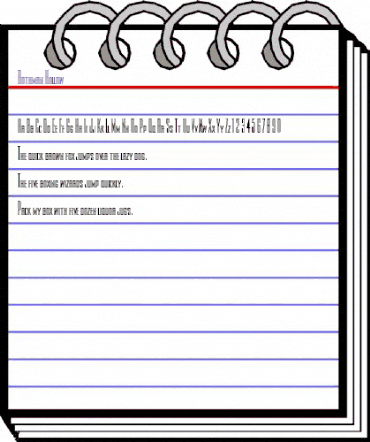 Rothman Hollow Regular animated font preview Rothman Hollow Regular animated font preview