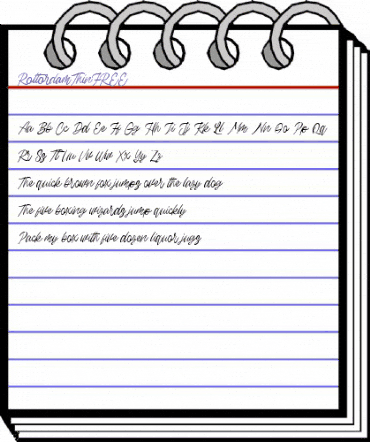 Rottordam Thin FREE Regular animated font preview Rottordam Thin FREE Regular animated font preview