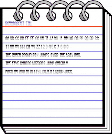 Roundabout Fill Fill animated font preview Roundabout Fill Fill animated font preview