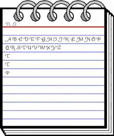 Roundy Swash Regular animated font preview