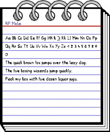 RP Mola Regular animated font preview RP Mola Regular animated font preview