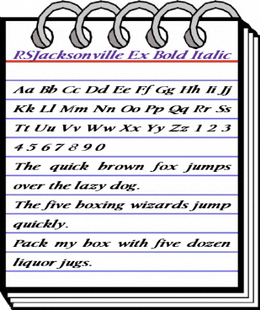 RSJacksonville Ex BOLD ITALIC Bold Italic animated font preview RSJacksonville Ex BOLD ITALIC Bold Italic animated font preview