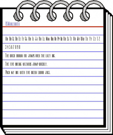 RSManzanita Regular animated font preview RSManzanita Regular animated font preview