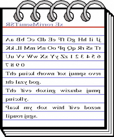 RSTimesMirror Ex Regular animated font preview RSTimesMirror Ex Regular animated font preview