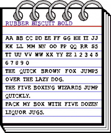 Rubber Biscuit Bold animated font preview Rubber Biscuit Bold animated font preview