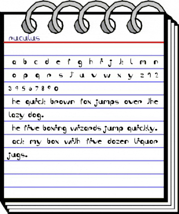 ruculus Regular animated font preview ruculus Regular animated font preview