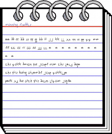 Running Smobble Regular animated font preview Running Smobble Regular animated font preview