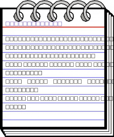 RussellSquare Regular animated font preview RussellSquare Regular animated font preview