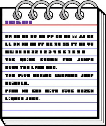 Russiano Regular animated font preview Russiano Regular animated font preview