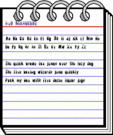 RvD_MICROCODE Regular animated font preview RvD_MICROCODE Regular animated font preview