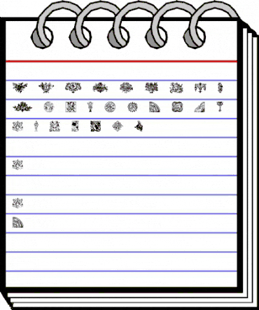 ryp_deco7 Regular animated font preview