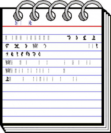 ryp_NA_flute5 Regular animated font preview