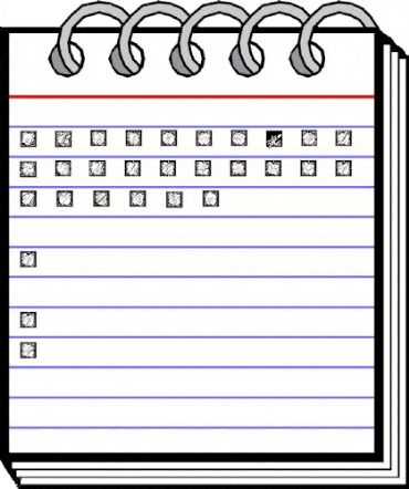 ryp_ornate7 Regular animated font preview