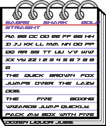 Sabre Shark Bold Semi-Straight Bold animated font preview Sabre Shark Bold Semi-Straight Bold animated font preview