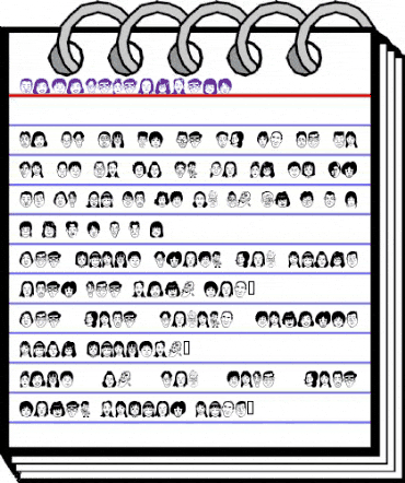 SakabePeople07 Regular animated font preview