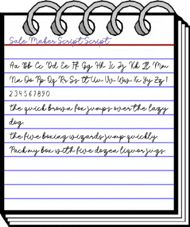 Sale Maker Script Script animated font preview Sale Maker Script Script animated font preview