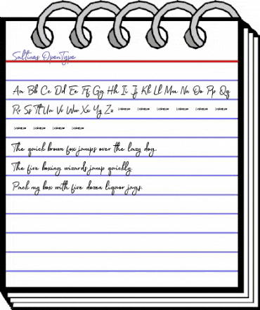 Saltines Regular animated font preview Saltines Regular animated font preview