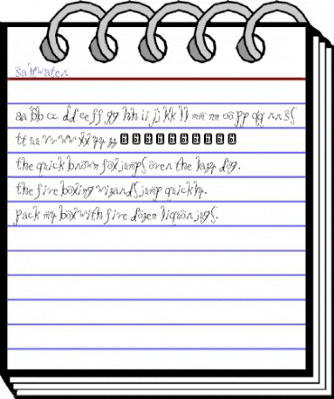 Saltwater Regular animated font preview Saltwater Regular animated font preview