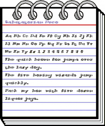 Salutatorian Deco Regular animated font preview Salutatorian Deco Regular animated font preview