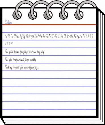 Salvinia Regular animated font preview Salvinia Regular animated font preview