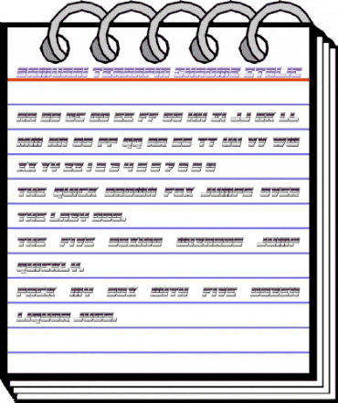 Samurai Terrapin Chrome Italic Italic animated font preview Samurai Terrapin Chrome Italic Italic animated font preview