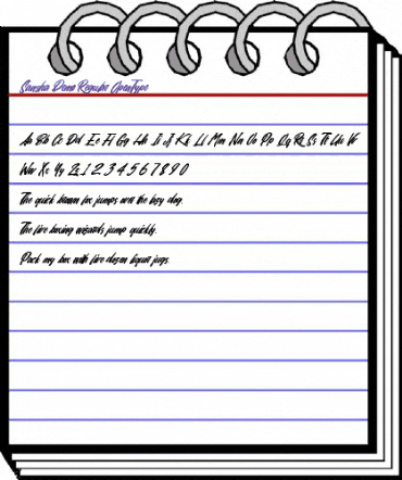 Sansha Demo Regular animated font preview