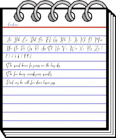 Santiago bba key animated font preview Santiago bba key animated font preview