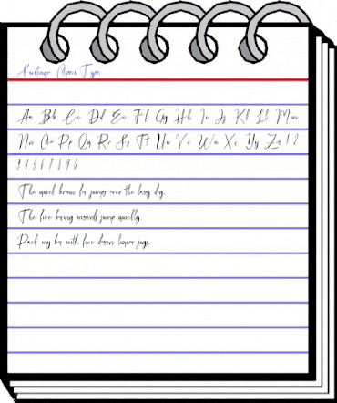 Santiago bba key animated font preview