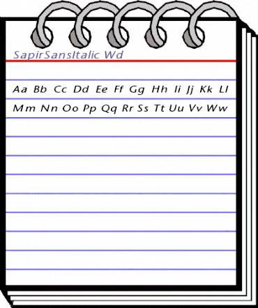 SapirSansItalic Wd Regular animated font preview SapirSansItalic Wd Regular animated font preview