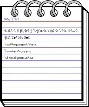 Sattay DEMO Regular animated font preview