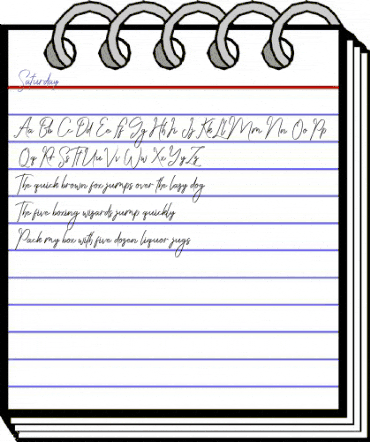 Saturday Regular animated font preview Saturday Regular animated font preview