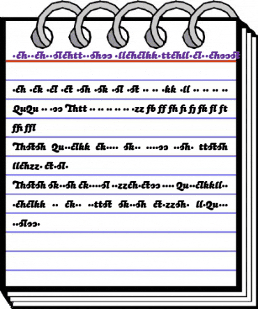 SaunaLigatures-BlackItalicSwash Regular animated font preview SaunaLigatures-BlackItalicSwash Regular animated font preview