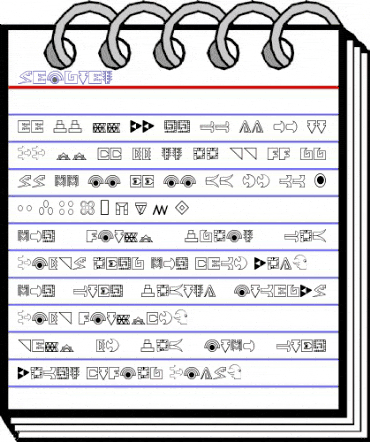 Saurian Bold animated font preview Saurian Bold animated font preview