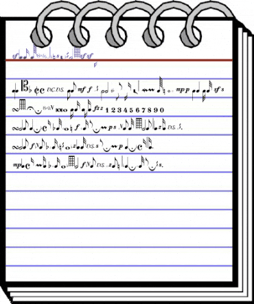 SaxNViolinsLightSSK Regular animated font preview SaxNViolinsLightSSK Regular animated font preview