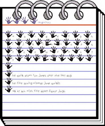 SBC Handprints Regular animated font preview SBC Handprints Regular animated font preview