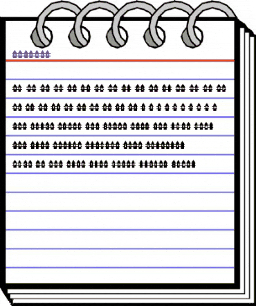 sbfence Regular animated font preview sbfence Regular animated font preview