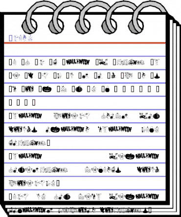 Scary Regular animated font preview