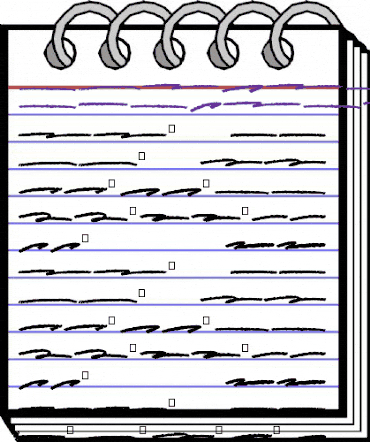 Scary Sign Swash Regular animated font preview Scary Sign Swash Regular animated font preview