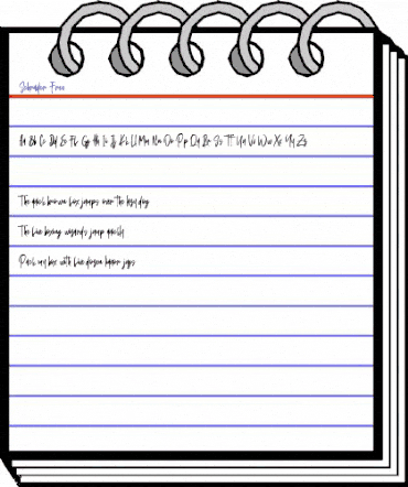 Schrader Free Regular animated font preview Schrader Free Regular animated font preview