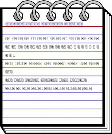 Schwarzenberg Capitals Regular animated font preview