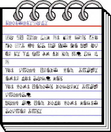 SciencesBats Regular animated font preview