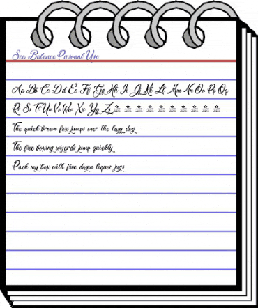 Sea Balance Personal Use Regular animated font preview Sea Balance Personal Use Regular animated font preview