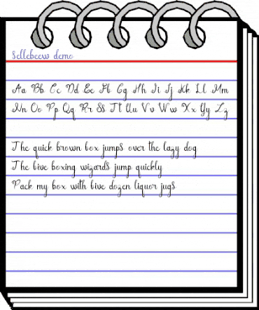 Sellebeew Regular animated font preview Sellebeew Regular animated font preview