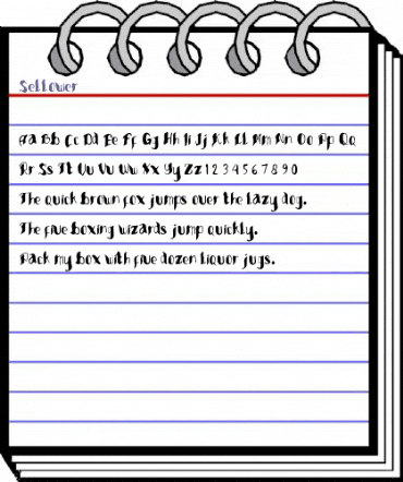 Sellower Regular animated font preview