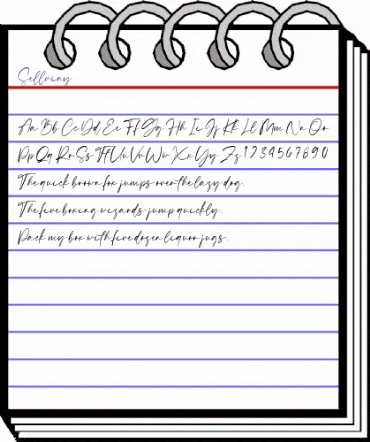 Sellviny Regular animated font preview Sellviny Regular animated font preview