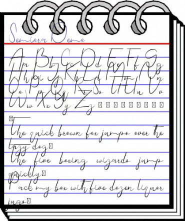 Semiora Demo Regular animated font preview Semiora Demo Regular animated font preview